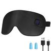 USB Перезаряжаемый Шелковый Свет для Глаз Температура Автоматическое Выключение Безопасность Идеально для Обеда Бизнеса или в качестве Подарка Маска, Беспроводной, Без Давления, Расслабляющий,