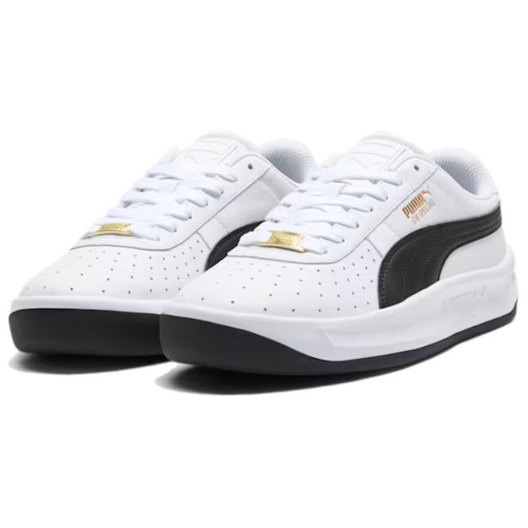 Puma GV Special Унисекс Белый Черный Каучук Низкие Повседневные Кроссовки 398374-03