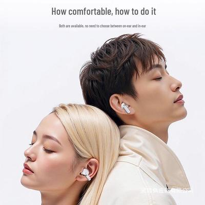 2025 Bluetooth Двухушные Earclip Наушники: Беспроводные, Полувнутриканальные, Шумоподавление, Дизайн «Два в одном» для бега.