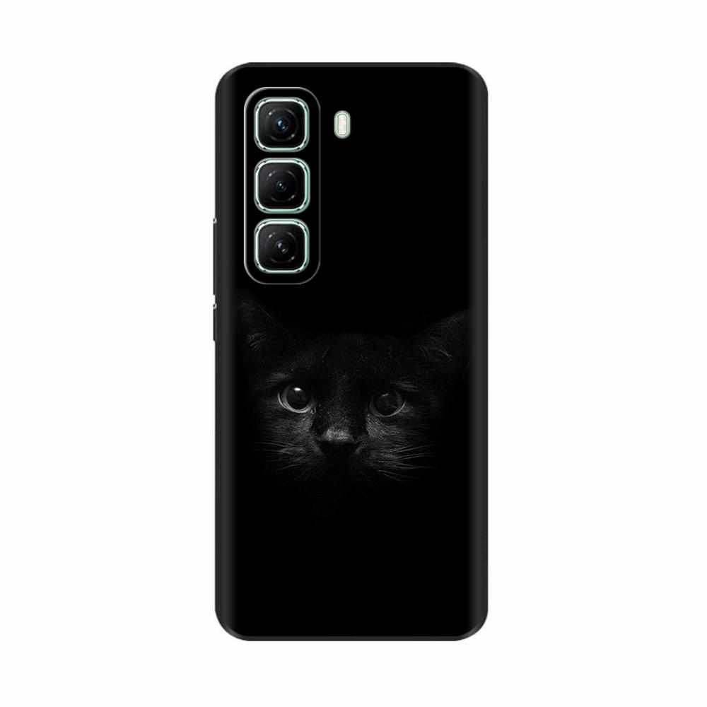 Чехол для Infinix Hot 50 5G 4G Милый узор панды Силиконовая задняя крышка для чехла для телефона Infinix Hot 50 Pro Для Infinix Hot50 Pro Plus