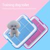 Туалет для приучения собак к горшку в помещении с высоким ограждением, съемный, легко моющийся, переносной, туалет для домашних животных, товары для животных