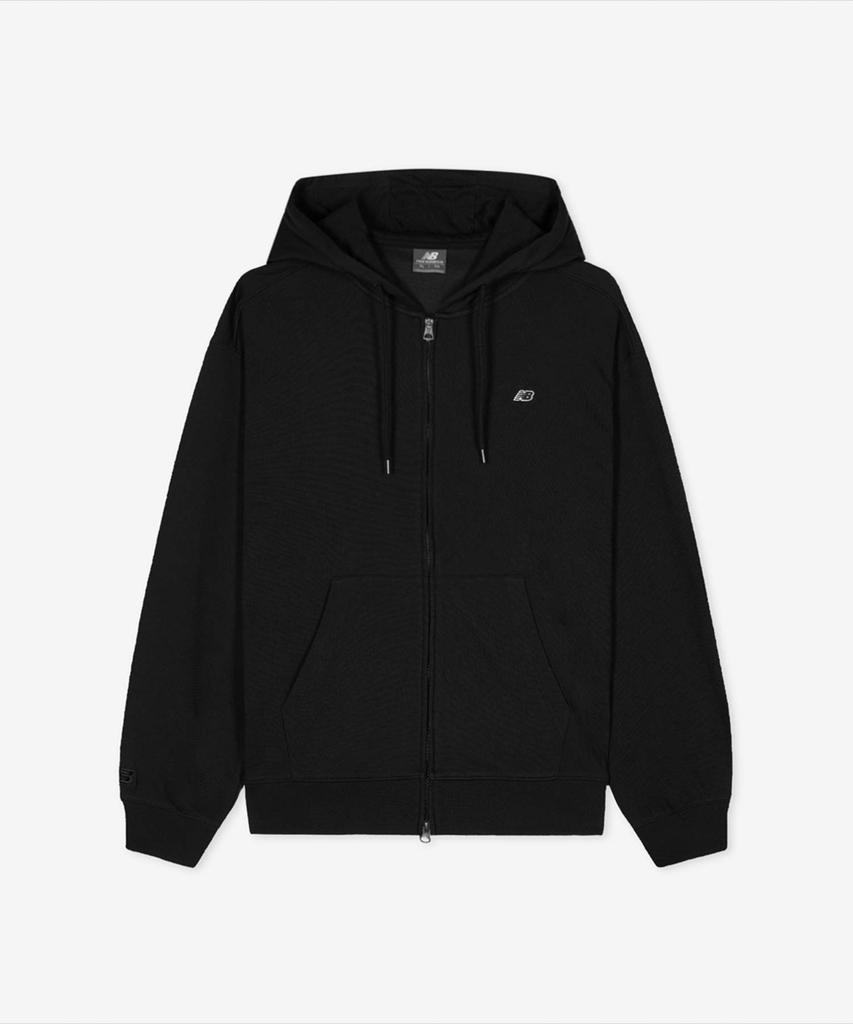 New Balance Nbmdg21403 / Унисекс Легкая Летняя Толстовка на Молнии Essential (черный)