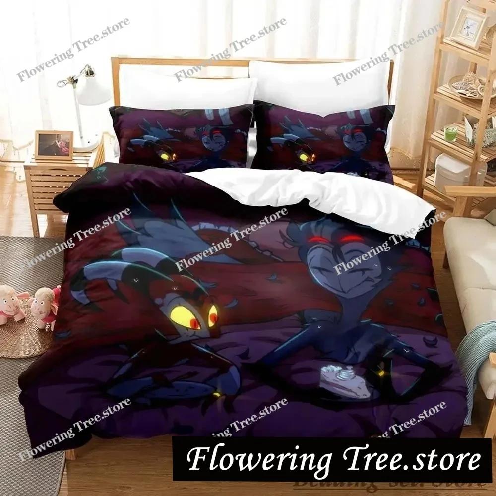 Loona boss Комплект постельного белья Single Twin Full Queen King Size Комплект постельного белья Adult Kid Bedroom Duvetcover Sets Anime Parure de lit Bed
