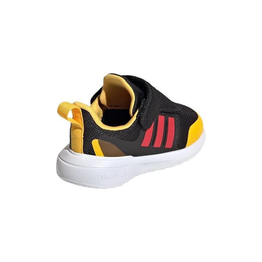 Disney x adidas FortaRun AC I Кроссовки для малышей Микки Черный Основной черный Ярко-алый IG7166