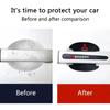 bljm6 8PCS Carbon Fiber Car Door Handle Bowl Sticker Anti-scratch Decal for Mitsubishi Lancer ASX Pajero Eclipse Delica