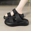 Free Shipping Eva High-end Slippers Women's Summer Outer Wear Fashionable Thick Bottom Heightening Non-slip