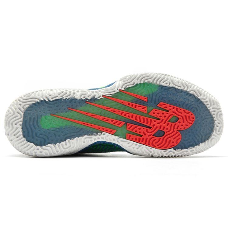 New Balance Nb 2Wxy 1 Low Ткань Свиная кожа Сетка Удобные Универсальные Полувысокие Ретро Баскетбольные Кроссовки Мужские кроссовки Синий Зеленый BB2WXYLO