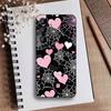 Готический Темный Чехол для Телефона 'Sweetheart' для Samsung Galaxy A73,21,22,32,71,53,52,51,80,5G Мягкий Черный Чехол