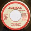 7-дюймовая пластинка MICHAEL PROPHET Pitch In Me Over NONE Jam Rock Record Ямайка Регги Ска Даб Б/у