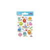 Stickers - Colorful Owls - 1.8 Cm