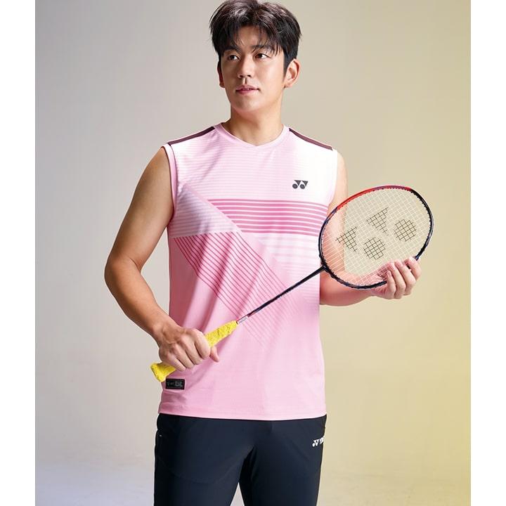 YONEX 241Ph005M Черный/Бирюзовый Мужские Брюки 3/4 с Цветным Акцентом на Прострочке