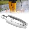 Turbo Nozzle for Pressure Washer Rotating Car Washing 3625 PSI Stainless Steel Nozzle With 1/4" Quick Plug Connect For Hot and Cold Water Water Gun