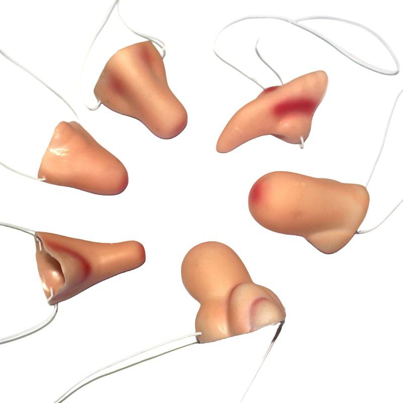 1 шт. Накладной нос для переодевания на Хэллоуин, нос ведьмы, смешной реквизит для переодевания, косплея, нос злой ведьмы, аксессуар для костюма