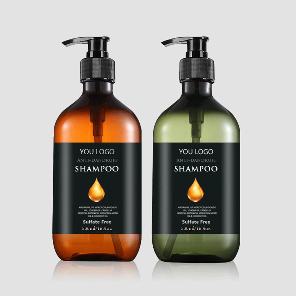 500ML Pressed Pump PET Plastic Foam Empty Shower Gel Refillable Bottles Lotion Shampoo Bottles