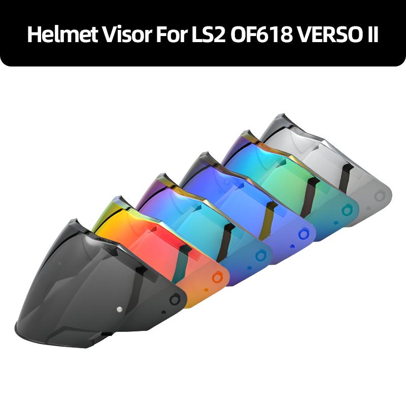 Для мотошлема LS2 OF618 VERSO II Визор Линза Щиток Мотоаксессуары viceras para casco Мотошлем Аксессуары