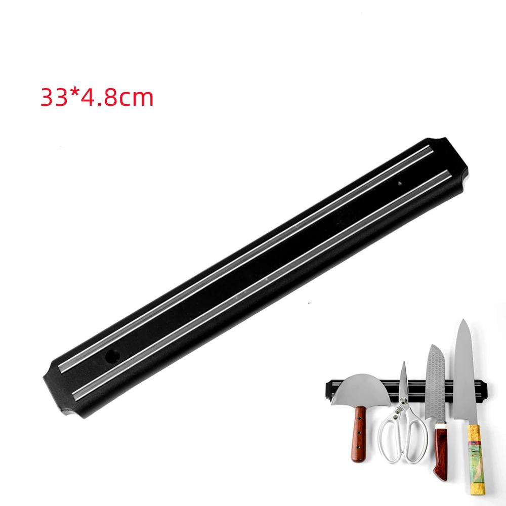 3 размера подставка для ножей из нержавеющей стали магнитный держатель для ножей настенная стойка для хранения домашний магнит многоцелевой кухонный инструмент