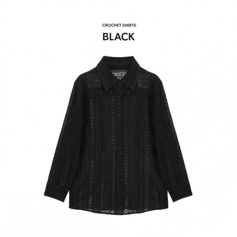 Elua Summer Crochet Shirt 3 Options