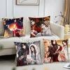 Благословение Небесных Чиновников Анимация Наволочка для Квадратной Подушки Спальня Диван Досуг Комфортная Подушка Гостиная Домашнее Украшение