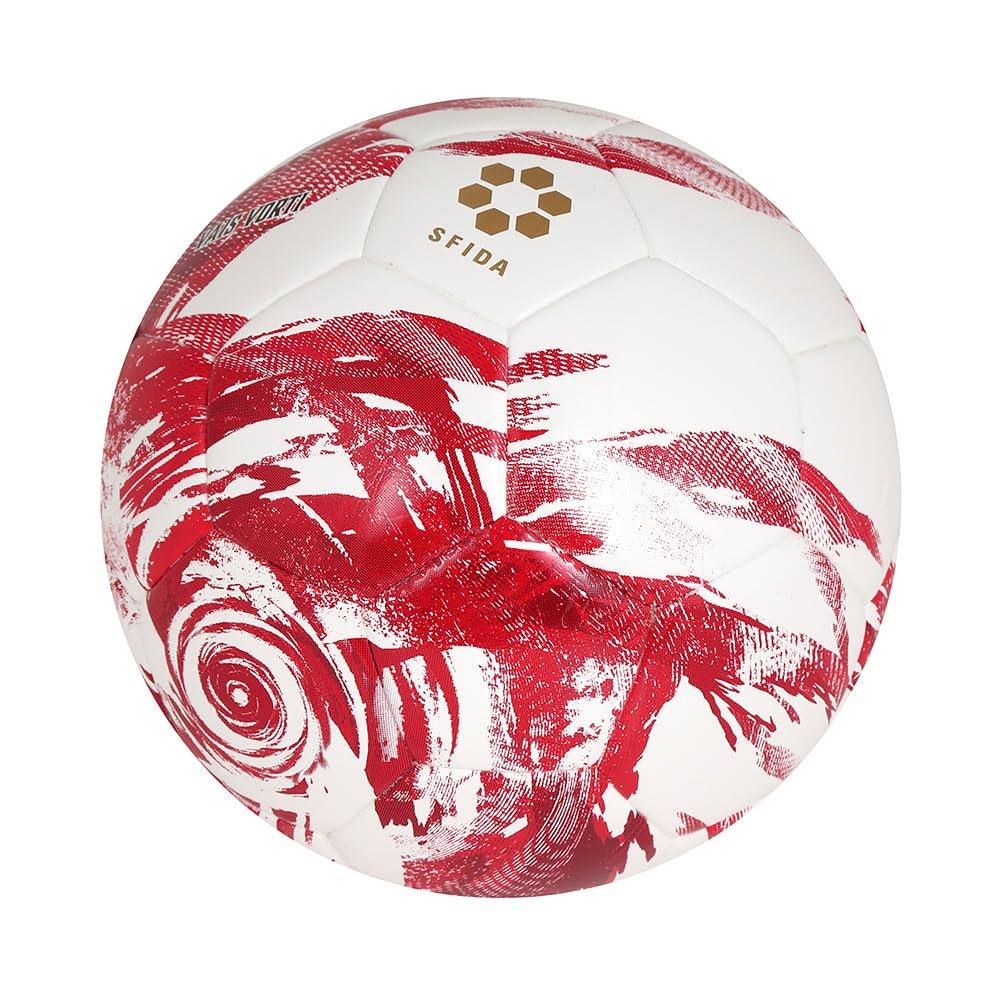 Мяч для футбольного мяча SFIDA VAIS VORTI JR Light Lightweight 4 [Детский футбол] Нет. (Для дошкольников) БЕЛЫЙ/КРАСНЫЙ