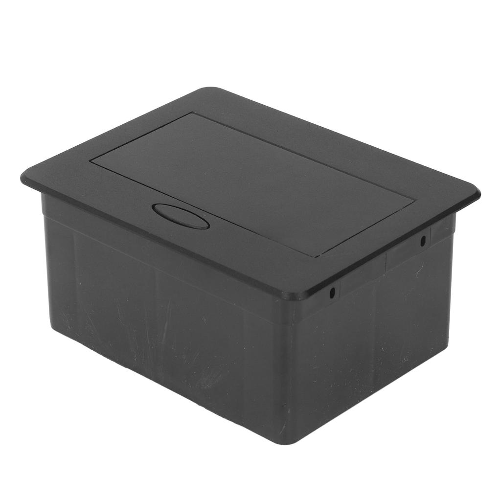 Embedded Desktop Socket with 3 Holes  Outlet Dual USB Ports Power Strip Receptacle AC110V 16A