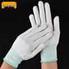13-Gauge Nylon Gloves with PU Coating, Anti-Slip, Anti-Static, Perfect for Clean Rooms