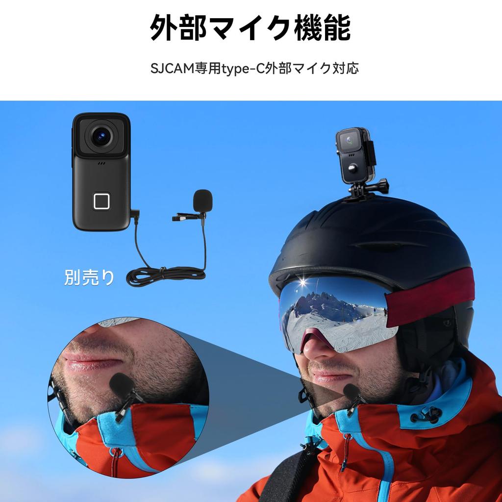SJCAM C200Pro Action Ultra Ultra Touch Image 5G 8x Wide 40M Water Body Underwater 20MP Long Time For For For For For Video Shooting Japanese
