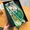 Floral Print Neckerchief Hair Bands Scarf for Women Fashion Headbands Small Neck Scarves 15x75cm
