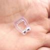 Anti Snoring Clip Mini Portable Soft Silicone Nose Snore Clip for Improve Sleeping