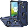 Для Moto G9 Power Case для телефона Moto G 9 Power Case Противоударный Броня Прочный Военный защитный автомобильный держатель Магнитная крышка