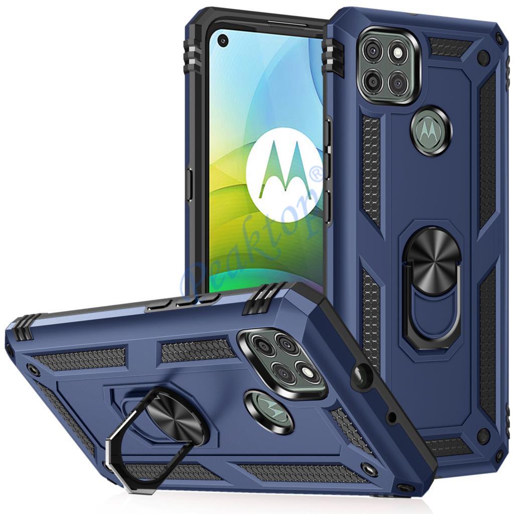 Для Moto G9 Power Case для телефона Moto G 9 Power Case Противоударный Броня Прочный Военный защитный автомобильный держатель Магнитная крышка