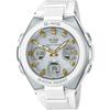 Baby-G MSG-W100-7A2JF [G-ms 2HRadio Wave Solar Watch PL Band White/ Gold] Round Watch White