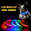 USB Charging Led Dog Collar Anti-Lost/Avoid Car Accident Collar For Dogs Puppies Dog Collars