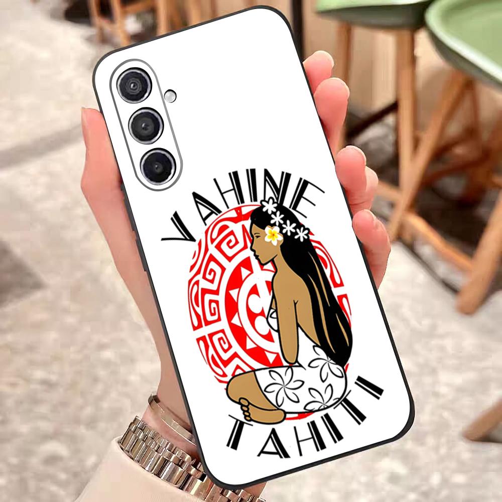 H-Hinano Tahiti Girl Beach Phone Case For Samsung S26 S25 Edge S24 S23 S22 S21 S20 Ultra Plus Fe Galaxy Silicon Cover