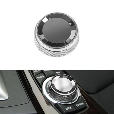 Крышка-накладка на кнопку мультимедиа из хрусталя для BMW F25 F11 F20 iDrive NBT