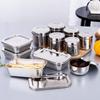 Контейнеры для хранения образцов пищевых продуктов из нержавеющей стали