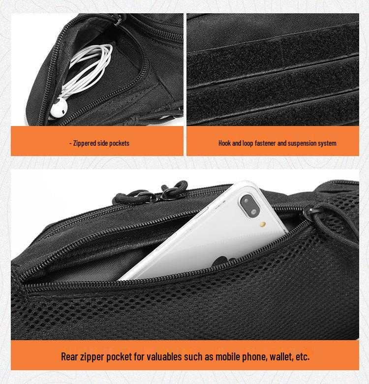 Унисекс многофункциональная поясная сумка для активного отдыха, спорта и хранения