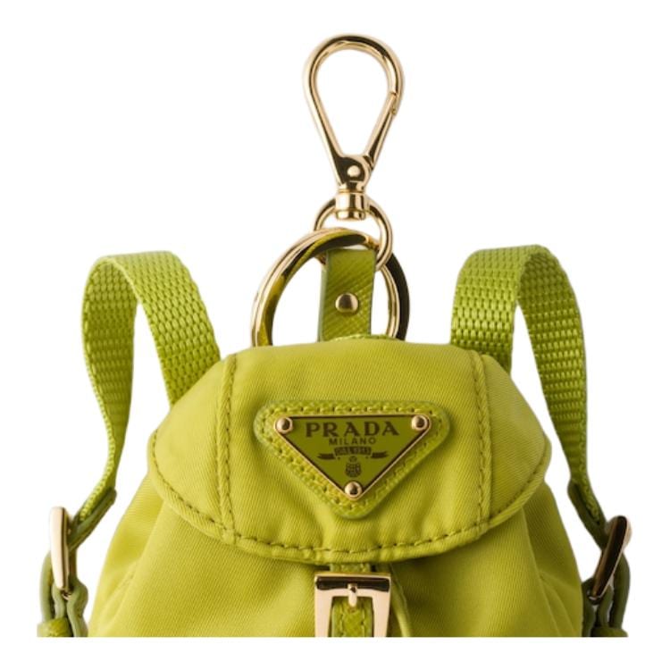 PRADA Recycled Polyamide Bag Accessory Unisex Fern Green 1TT205-2DMK-F0EBR