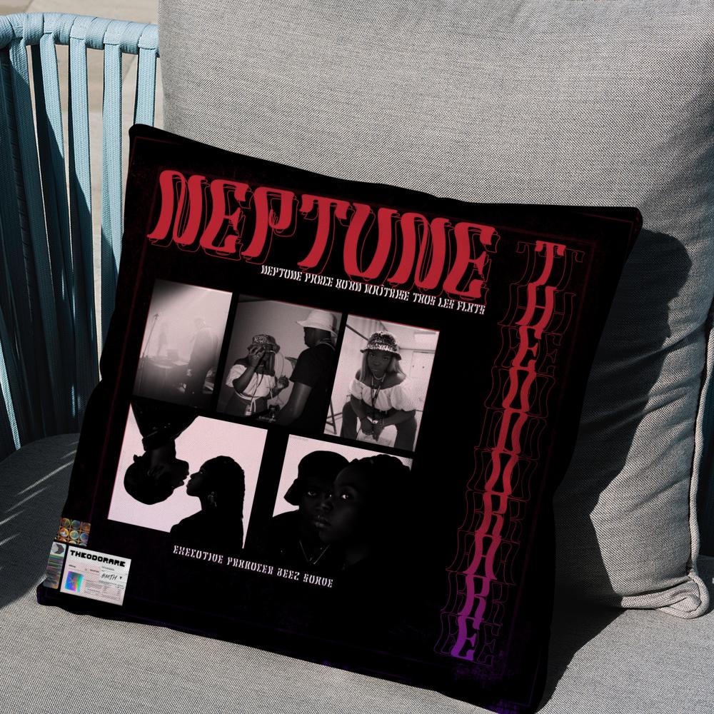 T-Theodora Pillow Case Square Pillow Bedroom Sofa Leisure Comfort Cushion Car Living Room Home Decoration