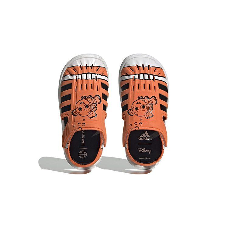 adidas Сандалии с закрытым носком Disney В поисках Немо и Дори Оранжевое Ядро Черное Облако Белый PS HP7753