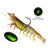 1/3/6 шт. Рыболовные приманки Креветки Приманки с крючком Реалистичный вид Яркий цвет Пресная вода Морская вода
