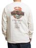 One Colors TOM AND JERRY Men's Long Sleeve T-Shirt with Pigment Print, Crew Neck, Size 2L, Ivory (90)