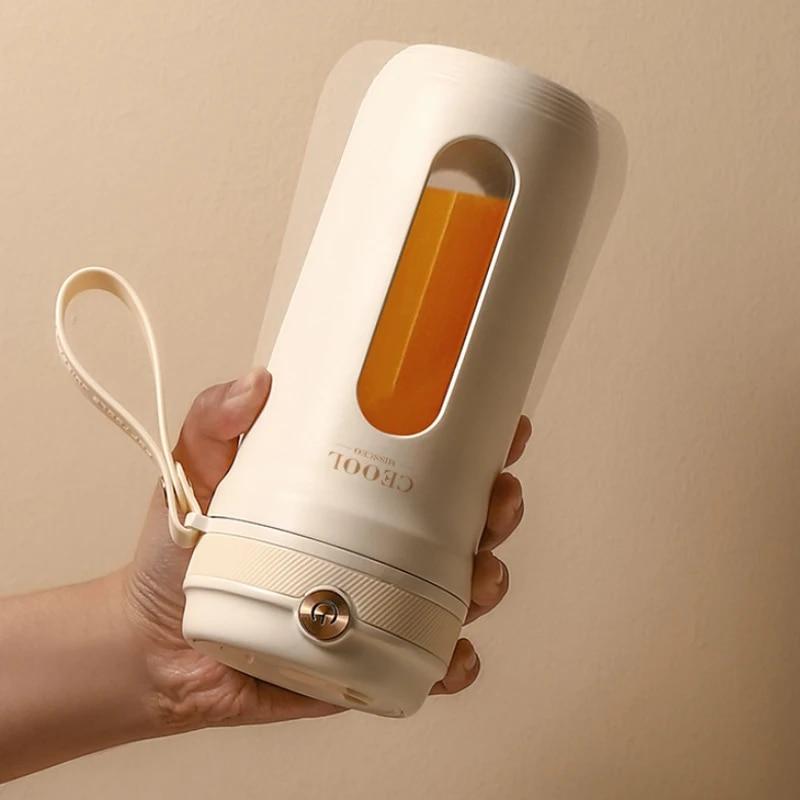 Электрический портативный блендер с 10 лезвиями, 350 мл, соковыжималка, миксеры для фруктов, USB аккумуляторная соковыжималка для смузи, чашка, соковыжималка, соковыжималка