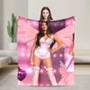 Madisons Beers Soft Blanket for Travel Sofa Bed  Funny Plane Design Flannel Throw for Living Room Bedroom Couch Cover