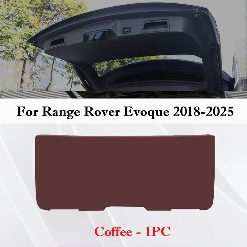 Для Land Rover Range Rover Evoque L 2015-2026 Кожаная противоударная накладка на дверь багажника автомобиля Защитный коврик для задней двери Внутренний вкладыш в багажник