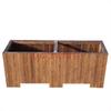 Fangdong Outdoor Carbonized Wood Planter Box