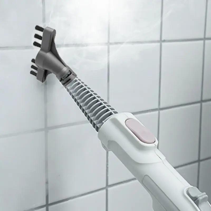 1550W Steam Cleaner High Temp 99.9% Germ Removal Oil Grease Dissolver for Kitchen Toilet Range Hood Tiles Grout Cleaning Mop