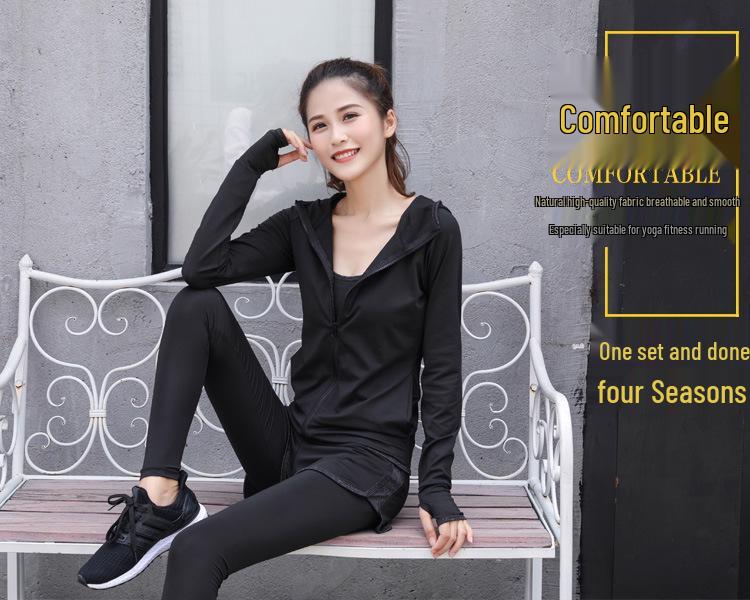 Женский весенне-летний комплект для йоги и спорта: Одежда для уличных тренировок и фитнеса в зале