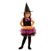 Déguisement Sorcière Fantaisie Enfant - Marque - Modele - Noir, Violet, Orange - Тюль, Велюр