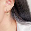 Super Fairy Bow Commuter Earrings New Korean Style Short Small Earrings