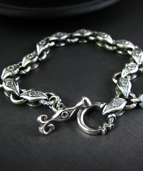 Sterlingworth Crescent Eye Silver Bracelet
